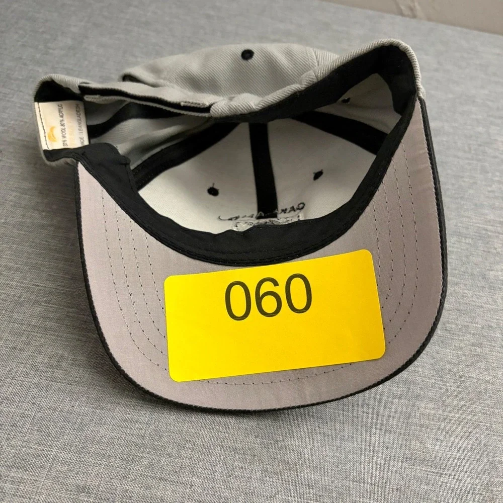Oakland Raiders Hat Men OSFM‎ Grey Vintage 90s NFL Football Embroidered Cap